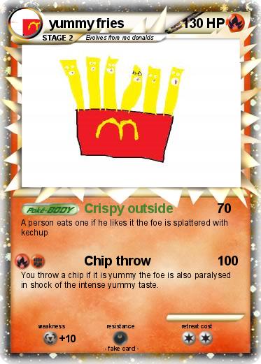 Pokemon yummy fries