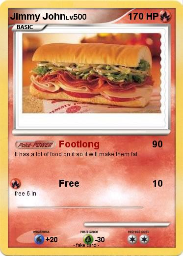 Pokemon Jimmy John