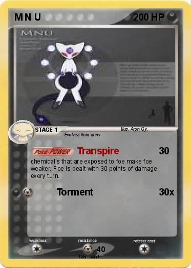 Pokemon M N U