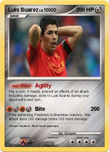 Pokemon Luis Suarez