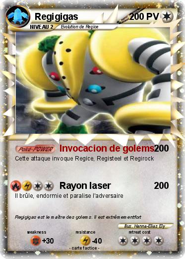 Pokemon Regigigas