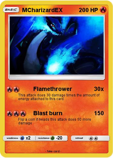 Pokemon MCharizardEX