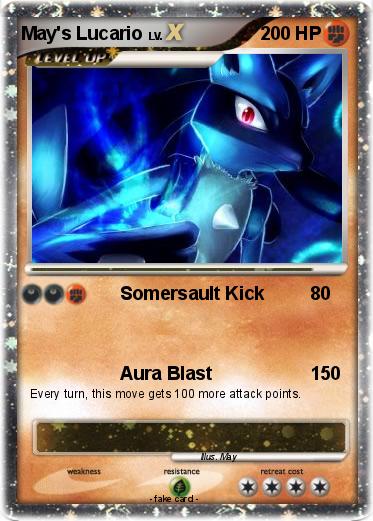 Pokemon May's Lucario
