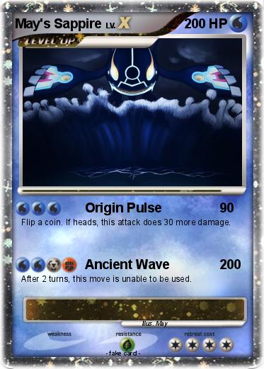 Pokemon May's Sappire