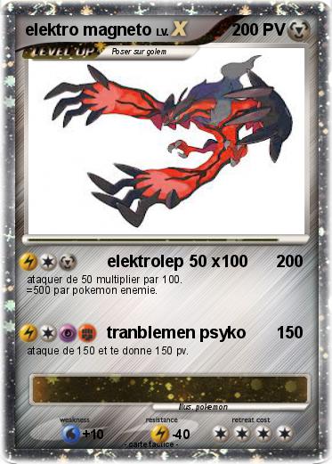 Pokemon elektro magneto