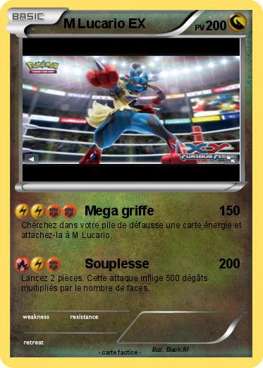 Pokemon M Lucario EX
