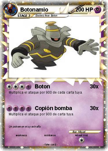 Pokemon Botonamio