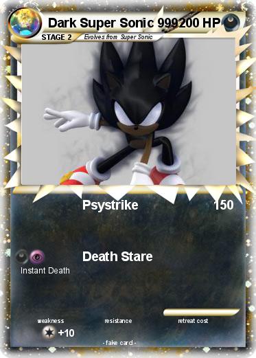 Pokemon Dark Super Sonic 999