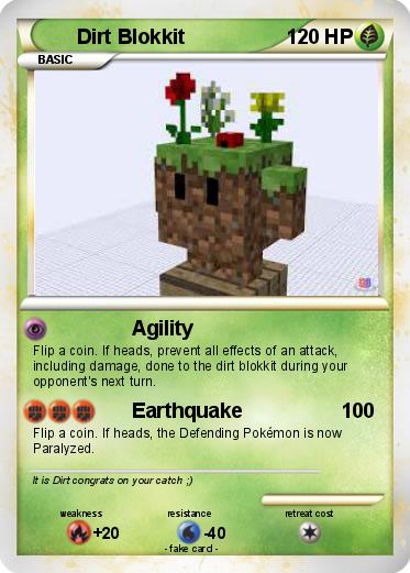 Pokemon Dirt Blokkit