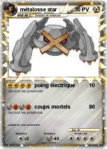 Pokemon métalosse star