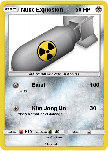 Pokemon Nuke Explosion