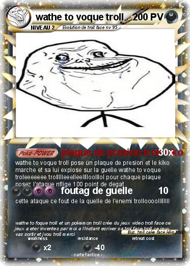 Pokemon wathe to voque troll