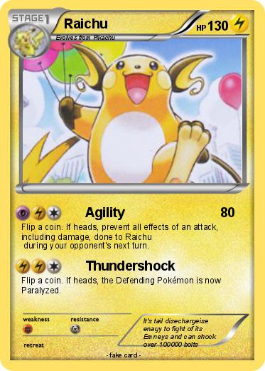 Pokemon Raichu