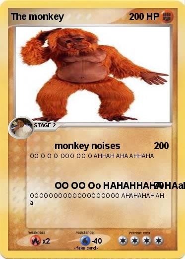 Pokemon The monkey
