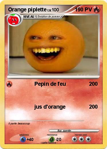 Pokemon Orange piplette