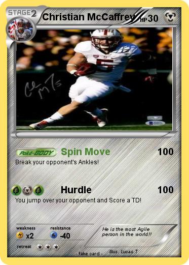 Pokemon Christian McCaffrey