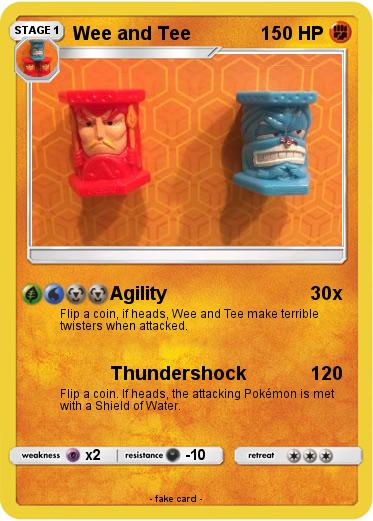Pokemon Wee and Tee