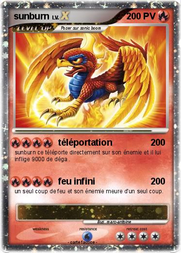 Pokemon sunburn