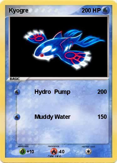 Pokemon Kyogre