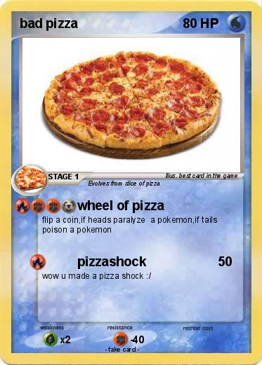 Pokemon bad pizza