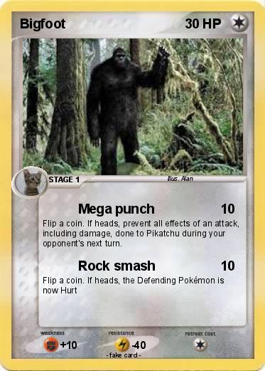 Pokemon Bigfoot