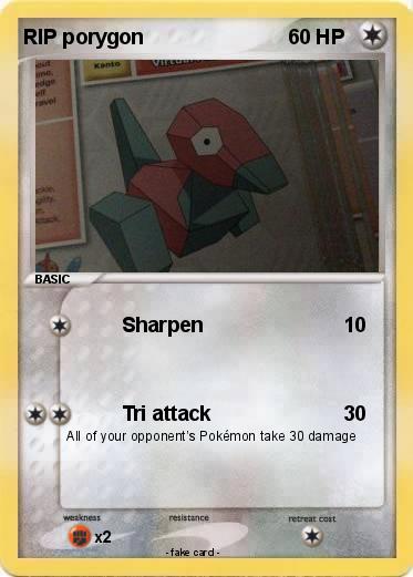 Pokemon RIP porygon