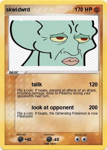 Pokemon skwidwrd