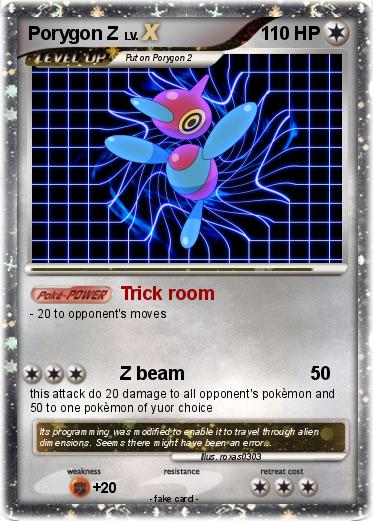 Pokemon Porygon Z