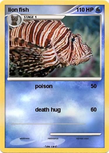 Pokemon lion fish