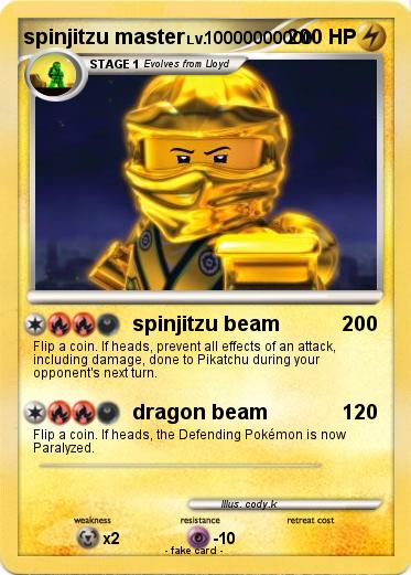 Pokemon spinjitzu master