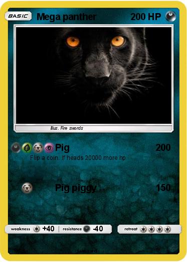 Pokemon Mega panther