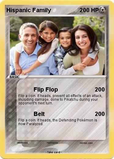 Pokemon Hispanic Family