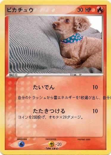 Pokemon ピカチュウ
