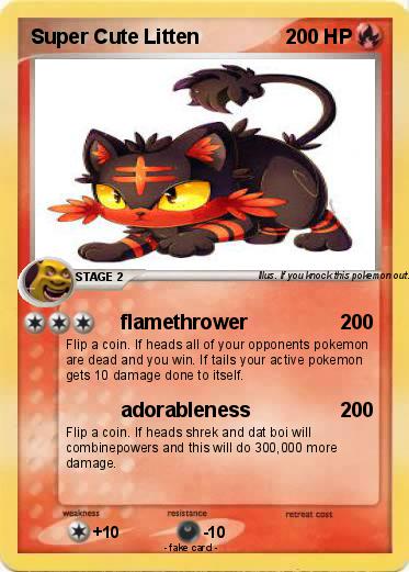 Pokemon Super Cute Litten