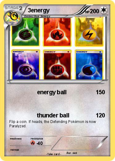 Pokemon 3energy