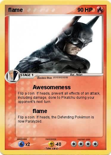 Pokemon flame