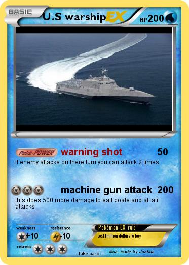 Pokemon U.S warship