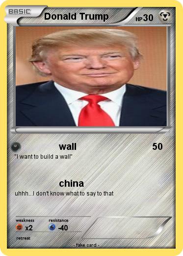 Pokemon Donald Trump