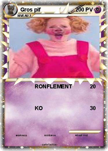 Pokemon Gros pif
