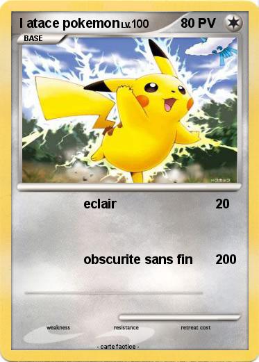 Pokemon l atace pokemon