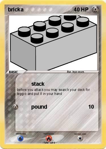 Pokemon bricka
