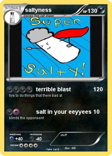 Pokemon saltyness
