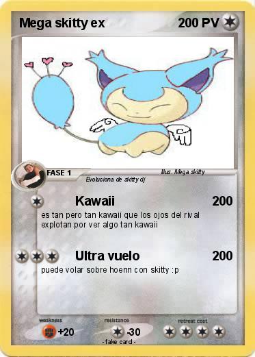 Pokemon Mega skitty ex