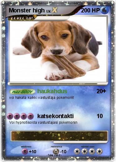 Pokemon Monster high