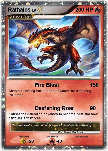 Pokemon Rathalos