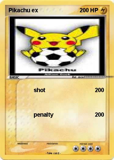 Pokemon Pikachu ex