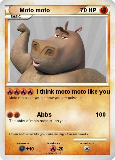 Pokemon Moto moto