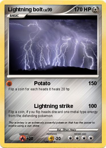 Pokemon Lightning bolt