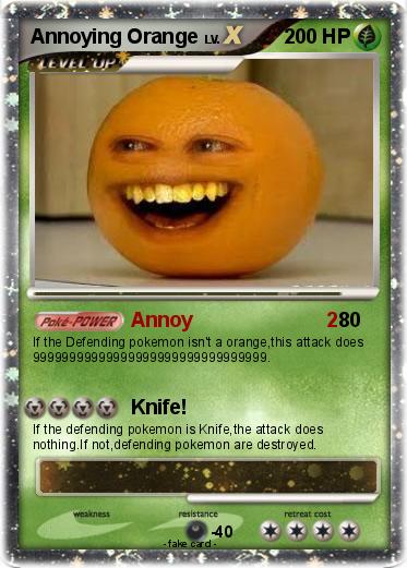 Pokemon Annoying Orange