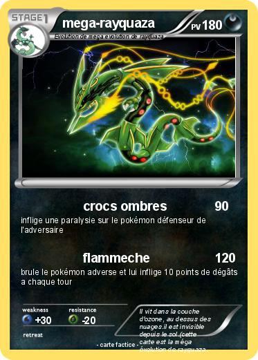 Pokemon mega-rayquaza